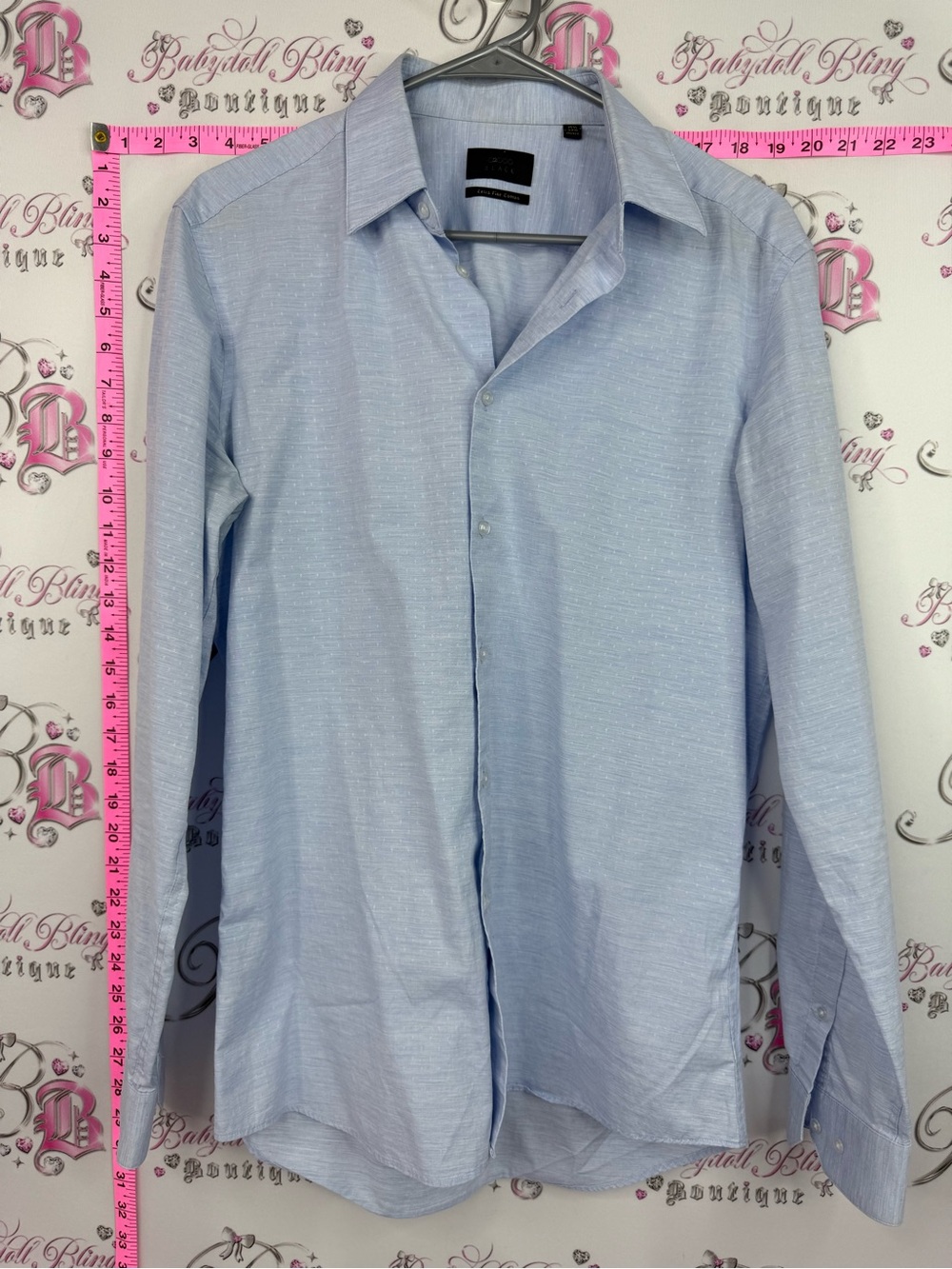G2000 Men's Light Blue Button-Down Dress Shirt - Classic Fit - Picture 1 of 11